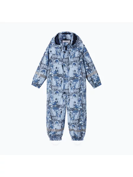 Детски гащеризон за дъжд Reima Moomin Rapakko airy blue синьо