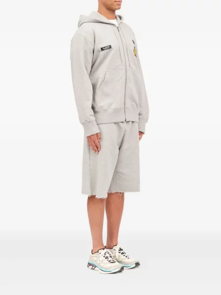 Hanorac cu glugă Mm6 Maison Margiela gri