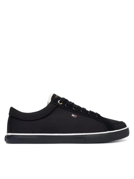 Tommy Hilfiger Teniși Th Low negru