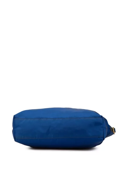 Kabelka satchel Prada Pre-owned modrá