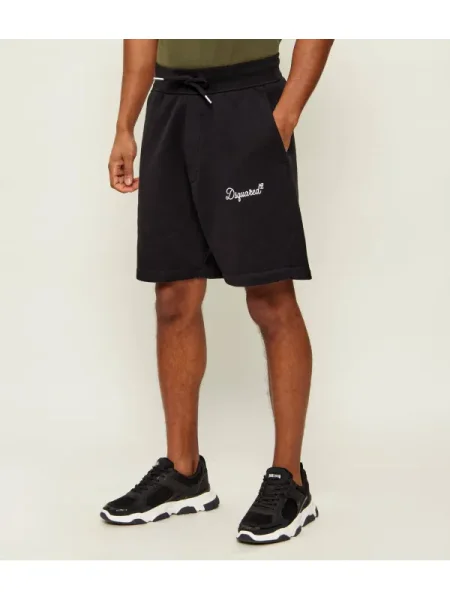 Pantaloni scurți | Relaxed fit negru