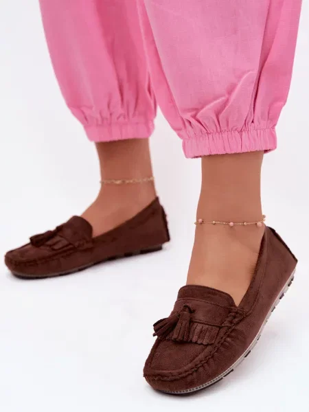 Mocasini Boto din piele
