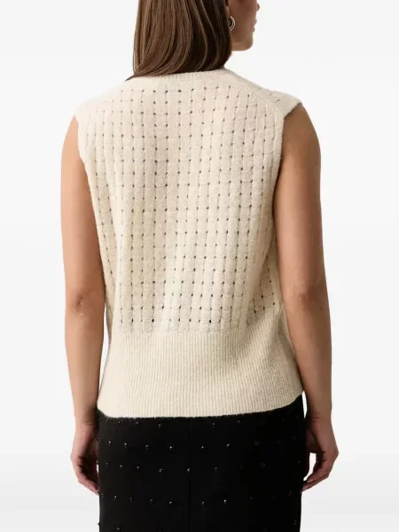 Vestă Trussardi alb
