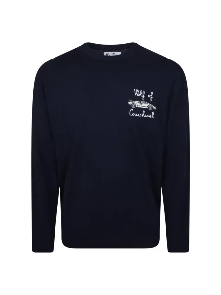 Lekki sweter Mc2 Saint Barth niebieski