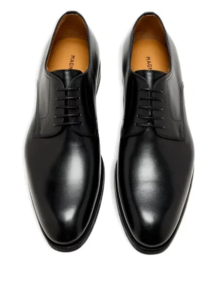 Pantofi derby Magnanni din piele negru