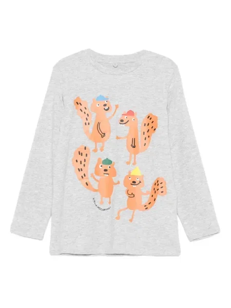 Dětska košile Stella Mccartney šedá