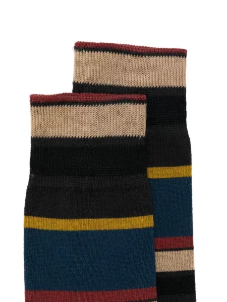 Чорапи Paul Smith на райета черно