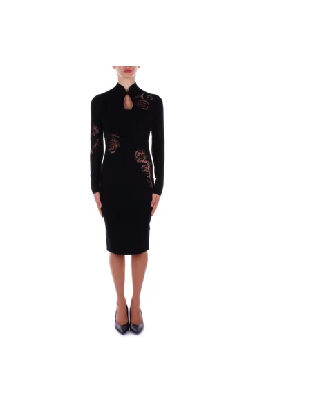 Sukienka Blugirl koronkowa elegancka czarna