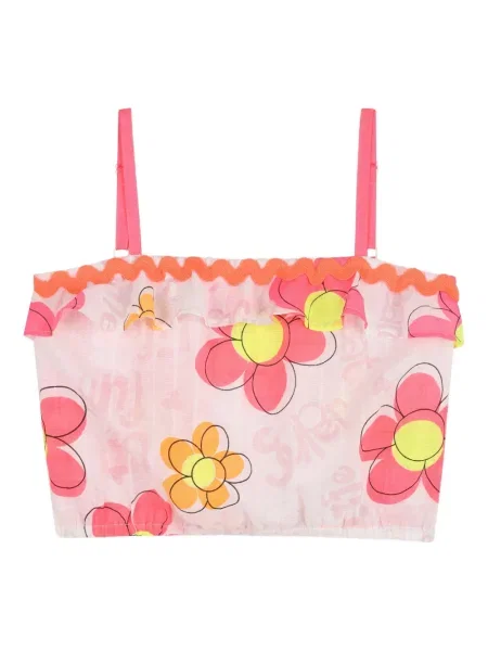 Dětské top Billieblush bílý
