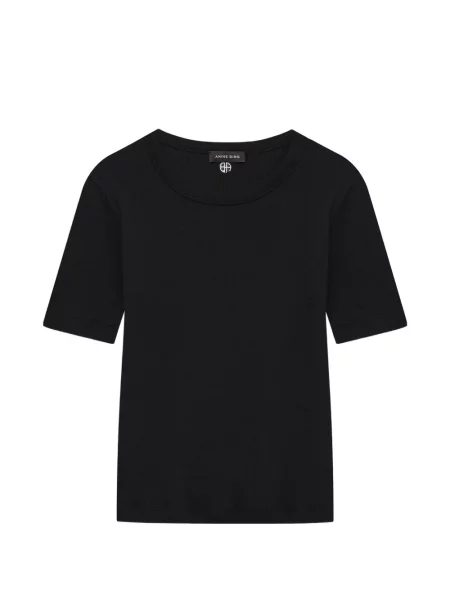 Scurt tricou Anine Bing negru