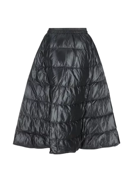 Matlasat fustă Moncler evazată negru
