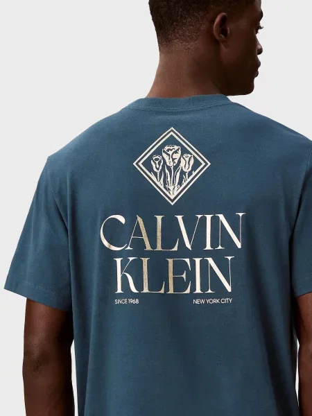 Футболка Calvin Klein Jeans синя