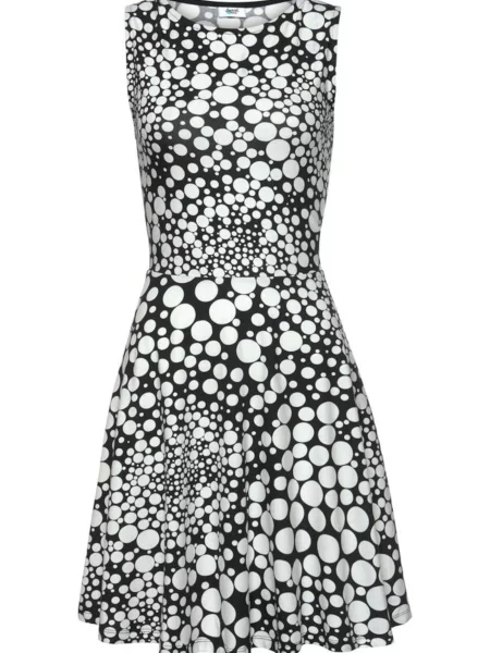 BEACHTIME by LASCANA Rochie negru alb