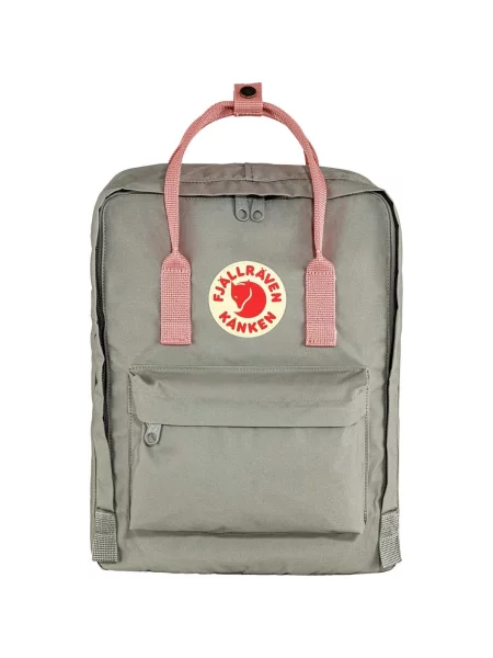 Turistický batoh Fjällräven Kanken 16 l fog/pink šedý