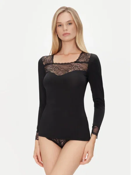 YSABEL MORA Cămașă pijama negru