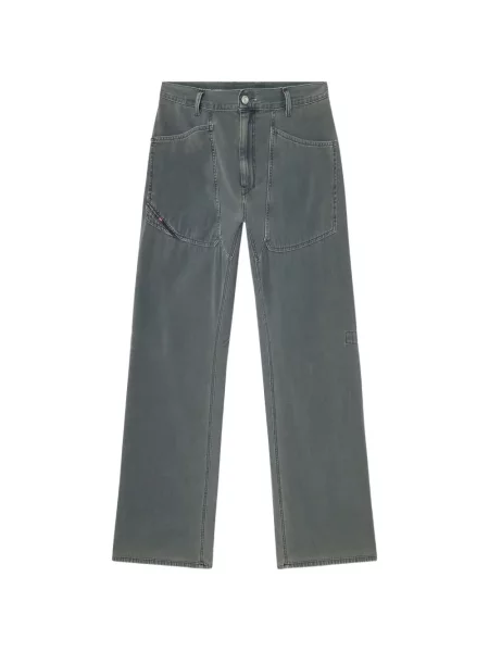 Blugi cu picior larg Diesel gri