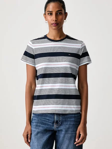 Tommy Jeans t-shirt γυναικείο μπλε