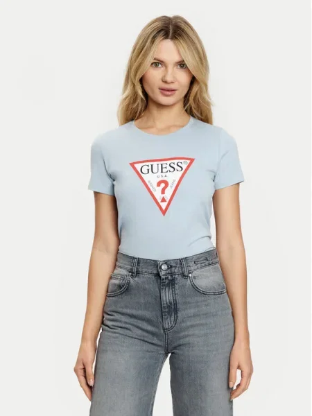 Тениска Guess сиво