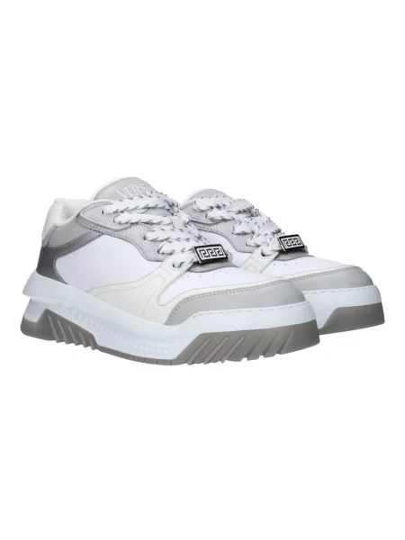 Sneakersy Versace Odissea skórzane wsuwane białe