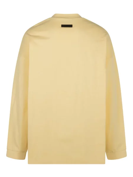 Тениска Fear Of God Essentials жълто