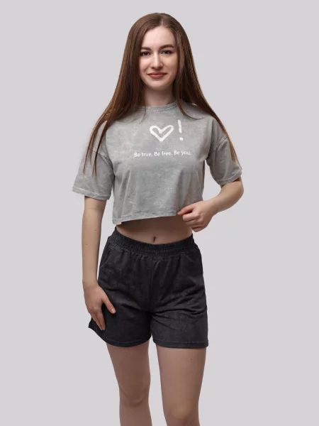 Футболка Lumo серая