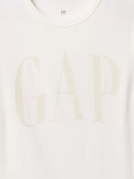 Tricou copii Gap alb