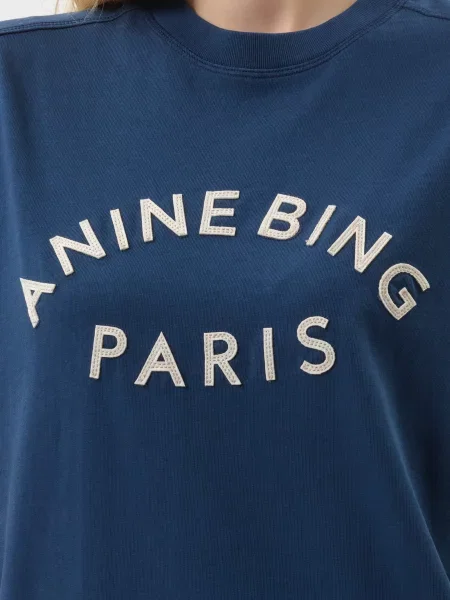 Футболка Anine Bing синя
