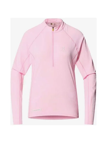 Polar Haglöfs L.I.M Tempo Trail Half Zip M jasnoróżowy