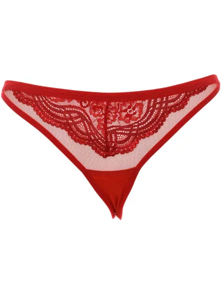 Chiloți tanga Kisses&love roșu