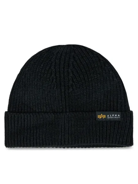 Alpha Industries Čiapka Dockers Beanie čierna