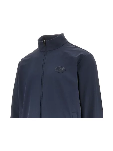 Bluza rozpinana Emporio Armani Ea7 niebieska