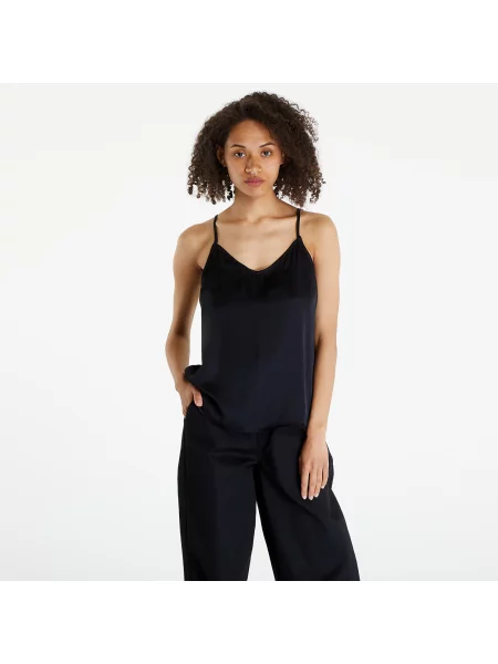 Satynowy top Uc Ladies czarny