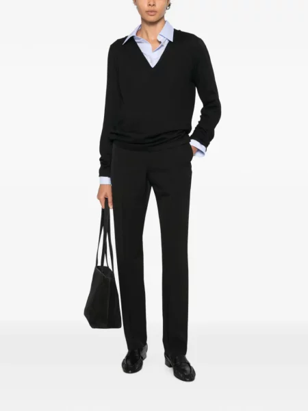 Pantaloni The Row negru