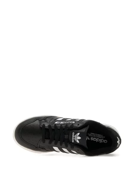 Sneakerși Adidas Continental 80 din piele de căprioară cu dungi negru