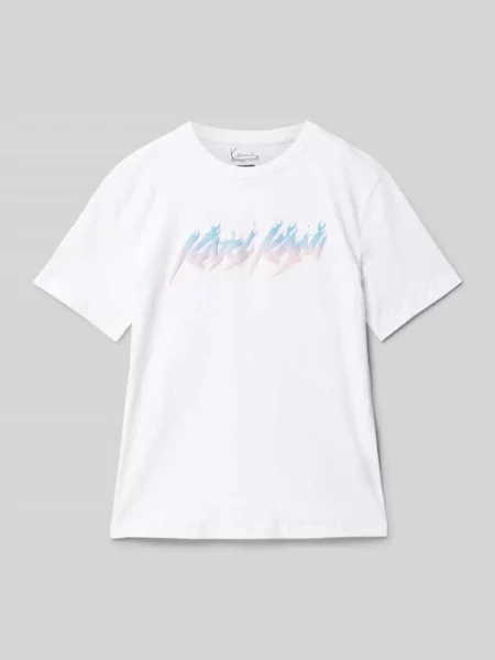 T-shirt z wyhaftowanym logo Another Cotton Lab czarna