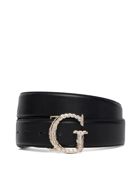 Ремень Guess с ремешками черный