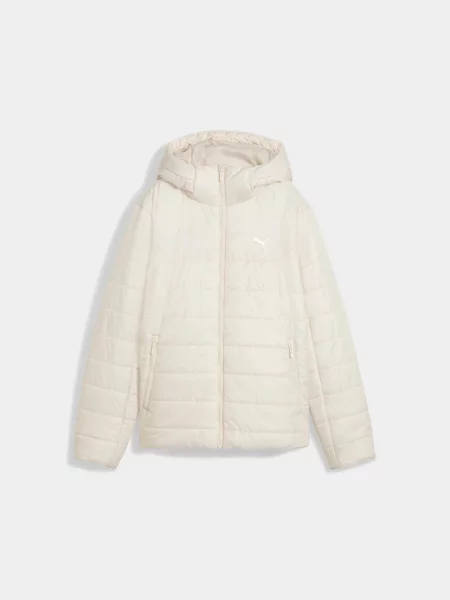 Демісезонна куртка PUMA Ess Hooded Padded Jacket комбінований верх білий