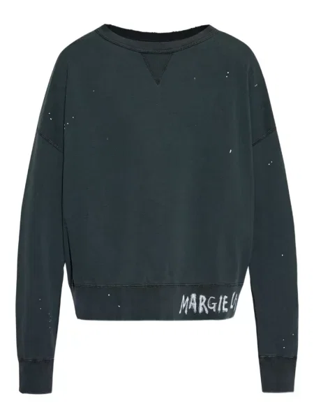 Hanorac Maison Margiela cu imagine albastru