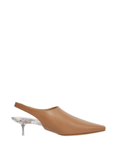 Pantofi cu toc Courreges slingback