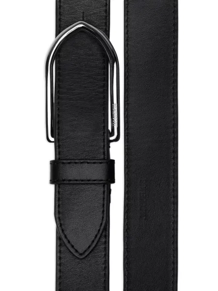 Curea Jacquemus din piele negru