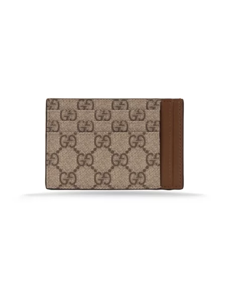 Portfel Gucci skórzany beżowy