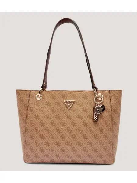 Geantă shopper Guess bej