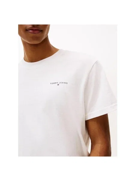 Tričko Tommy Jeans biela