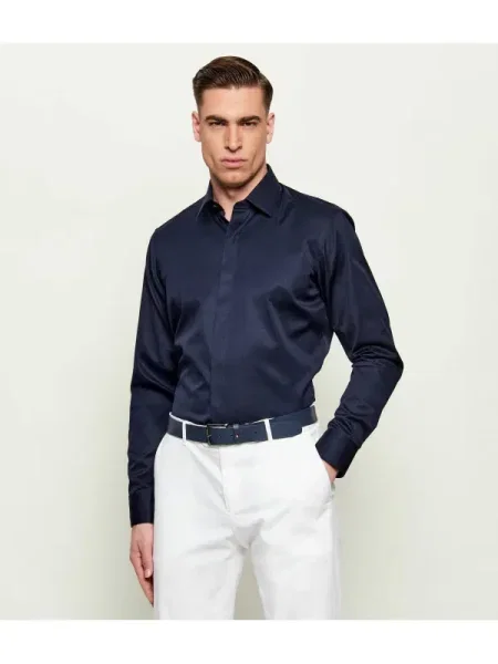 BOSS BLACK Cămașă negru