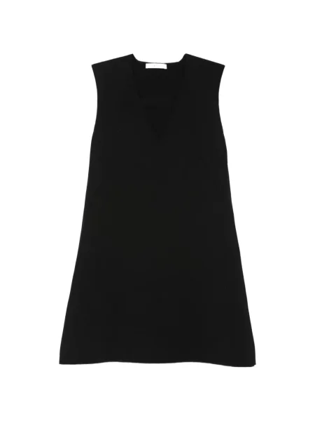Rochie Fendi fără mâneci cu decolteu în V negru