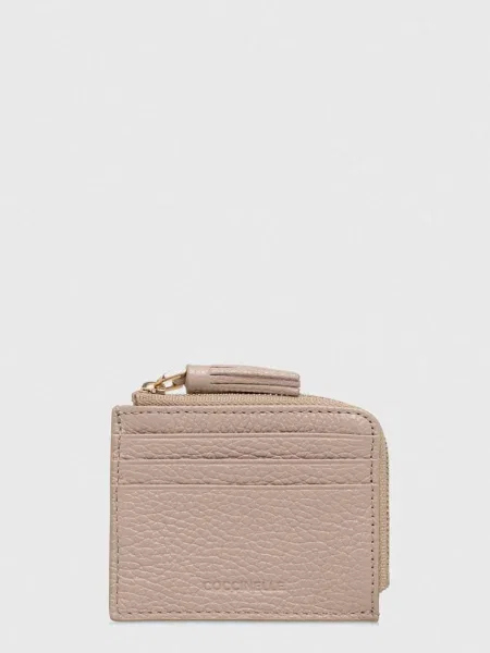 Kožni novčanik Coccinelle za žene crna