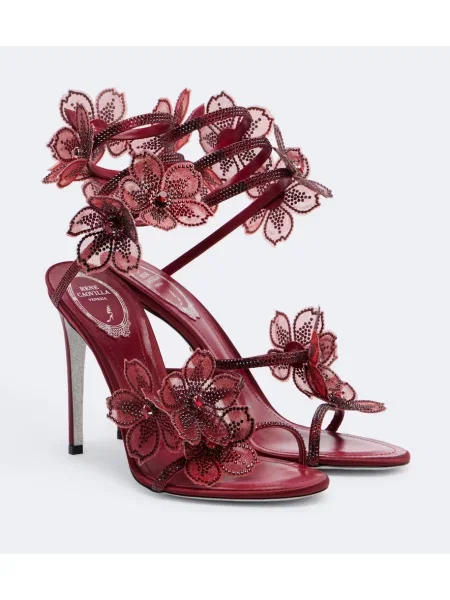 Sandale Rene Caovilla cu model floral