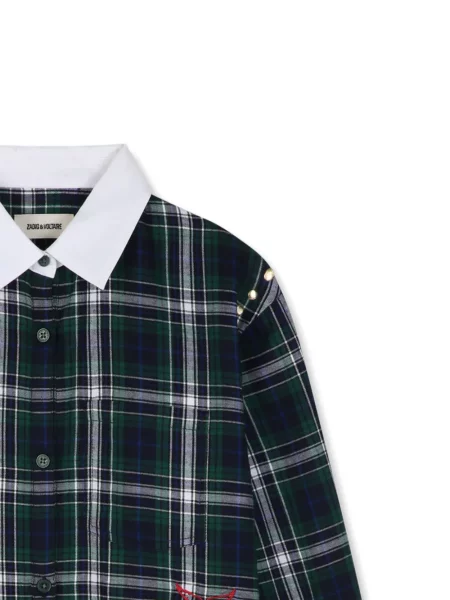 Φόρεμα Zadig & Voltaire πράσινο