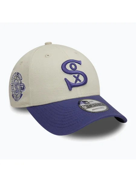 New Era WS Patch Чикаго Уайт Сокс бейзболна шапка светло бежова
