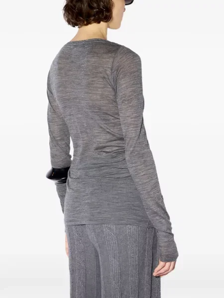 Lung tricou Liviana Conti gri